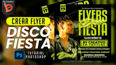 Photoshop Gratis Como Hacer Flyer Fiesta Para Redes Sociales YouTube