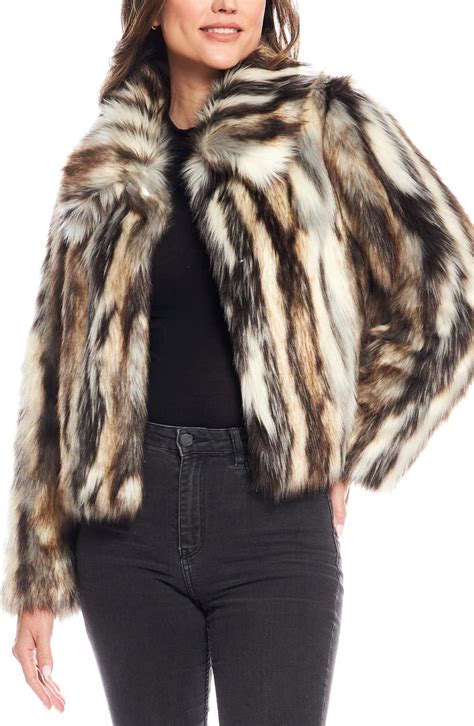 Donna Salyers Fabulous Furs Desert Dream Faux Fur Jacket Nordstrom