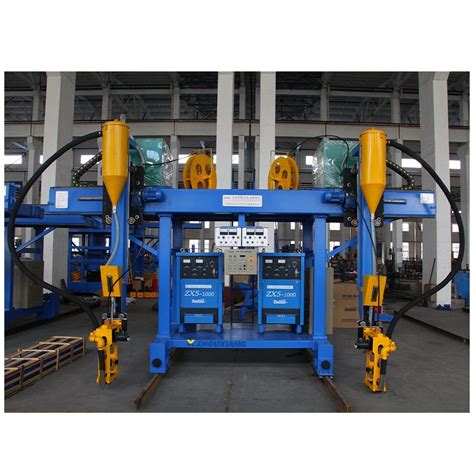 Steel Structure H Beam Gantry Double Submerged Arc Welding Machine