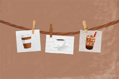 Coffee lovers paper collage element | Premium Photo Illustration - rawpixel