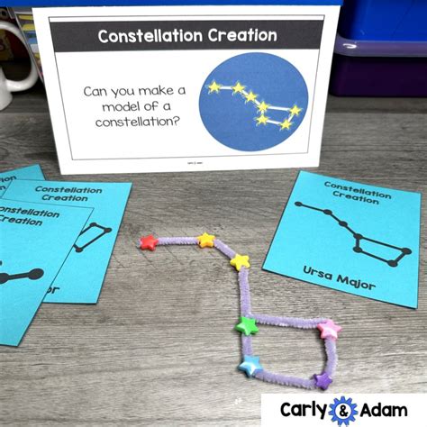 constellations  kids worksheets  constellation connect  dots