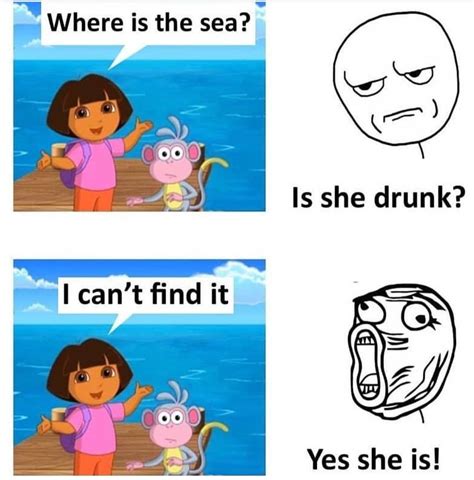 Funny Pictures With Captions Dora