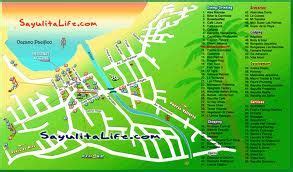 Sayulita Mexico Beaches Map