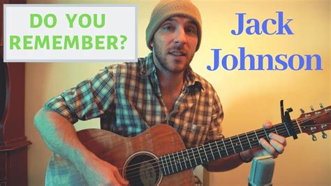 Do You Remember Jack Johnson Cover By Jamie Oh Youtube