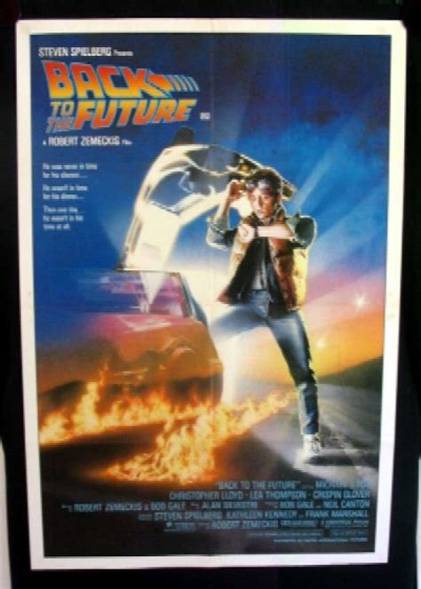 All About Movies - Back To The Future Movie Poster Original One Sheet ...