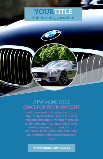 Auto Detailing Flyer Templates | MyCreativeShop