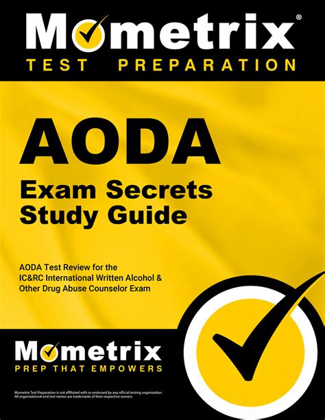 Aoda Exam Secrets Study Guide Mometrix Test Preparation