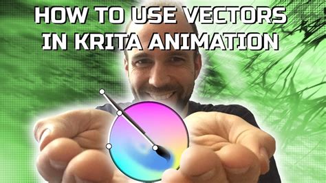 How To Use Vectors In Krita Animation Youtube