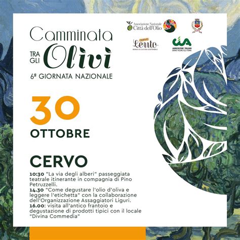 Camminata Tra Gli Olivi 2022 A Cervo