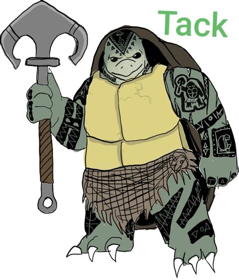 Art Oc I Present Tak My Tortle Barbarian Rdnd