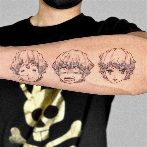 Animetattoo Artist Credit On Instagram Zenitsu Artist Credit