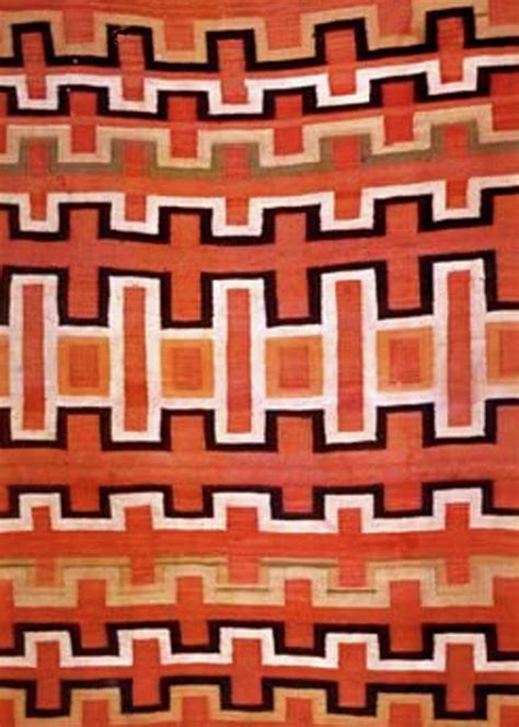 AMERICAN INDIAN Navajo Rug Pattern Made Circa 1880 Digital Art By