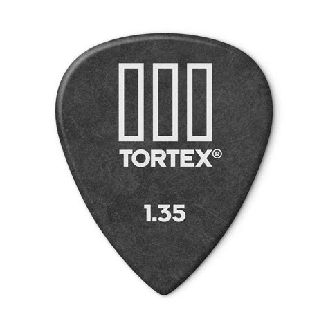 Dunlop Tortex Lll 1 35mm 12 Pick Pack At Gear4music