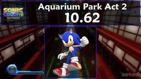 Sonic Colours Ultimate Aquarium Park Act Speedrun Youtube