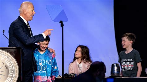 Joe Biden Jokes About Hugging in a Speech, Then Offers a Mixed Apology