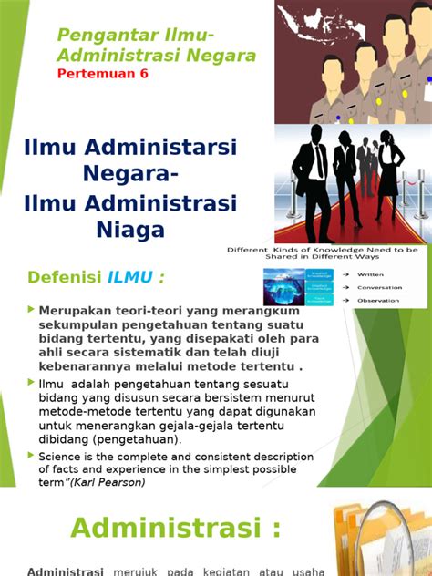 pengantar ilmu administrasi negara  niaga