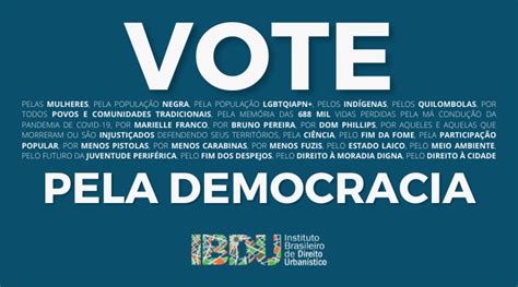 Vote Pela Democracia Ibdu