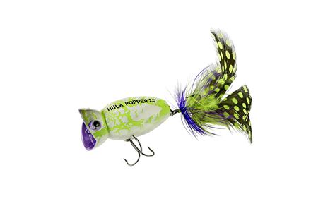 Shop Discount Arbogast Hula Popper White Zombie For Sale Online