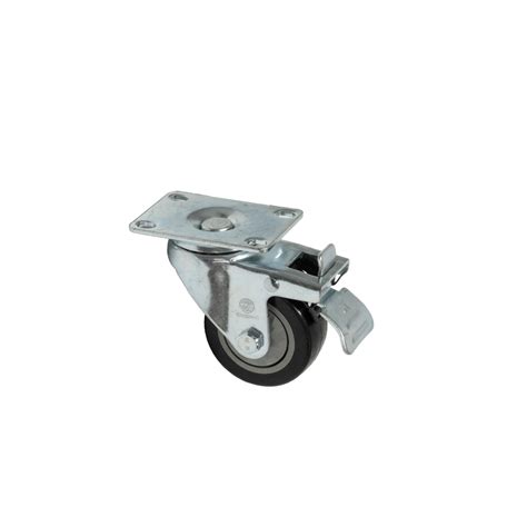 caster  rubber wheel lockable shop display solutions