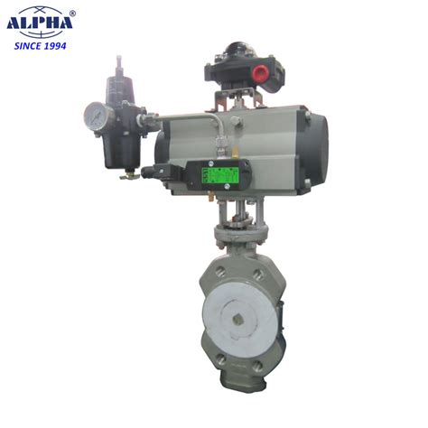 Ce Alpha C Black Single Acting Rt K Pneumatic Valve Actuator