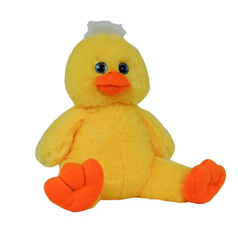 16 Eco Friendly Yellow Duck Plush Toy Soft Stuffed Animal Safe For