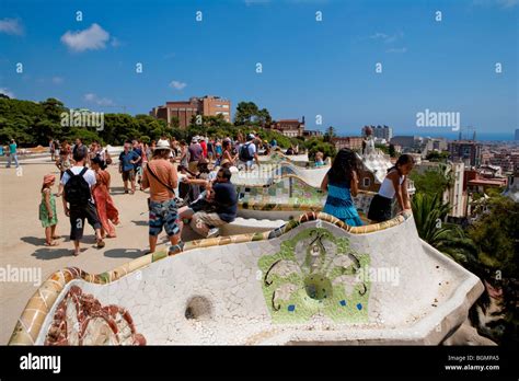 Barcelona Espa Ol Art Nouveau Modernismo Gaudi Parque G Ell De