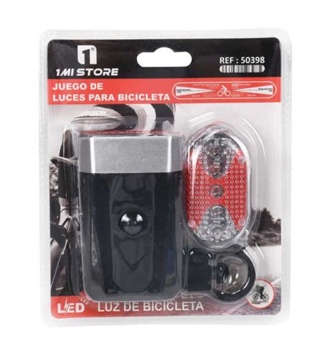 Ripley Kit Luces Bicicleta Luz Delantera Trasera