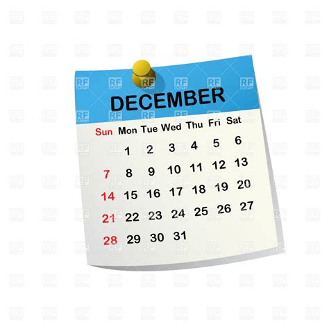 december calendar clipart 20 free Cliparts | Download images on ...