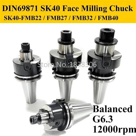 Din 69871 69872 Sk30 Sk40 Cnc Face Milling Cutter Boring Tool Holder