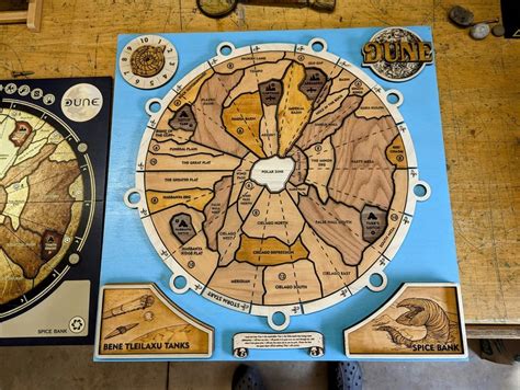 Classic Dune board game - Made on a Glowforge - Glowforge Owners Forum