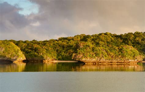 Then Changing Light At Our Fulaga Anchorage Southern Lau Group Fiji