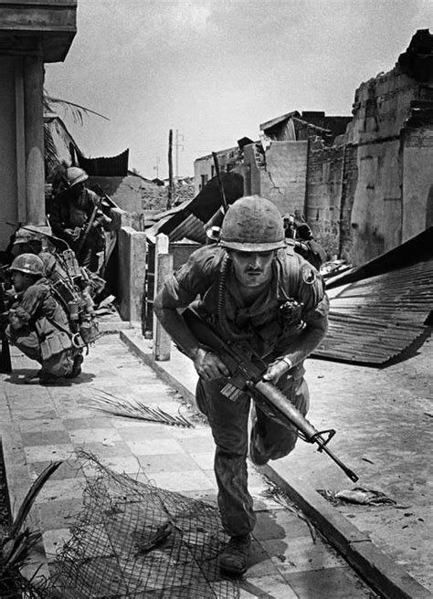 Soldier Running Saigon 1968 Photo Taken By Philip Jones Griffiths