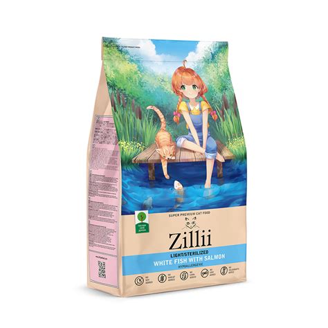 Сухой корм для взрослых стерилизованных кошек Zillii (Зилли) Light ...