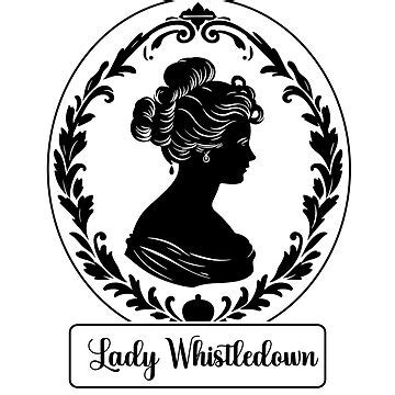 Lady Whistledown Bridgerton Sticker For Sale By Keytee Redbubble