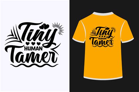 Tiny Human Tamer SVG DESIGN Graphic By Shahed Howlader Creative Fabrica