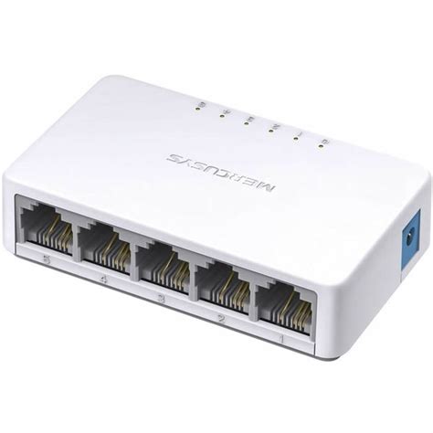 Switch 5 Puertos Mercusys MS105 10 100 Mbps XtremeTecPc