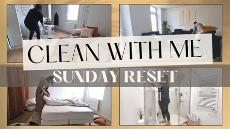 Sunday Reset Routine ménage du Dimanche Clean with me