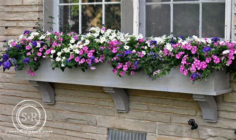 Serendipity Refined Blog How To Build A Diy Rustic Cedar Window Flower Box