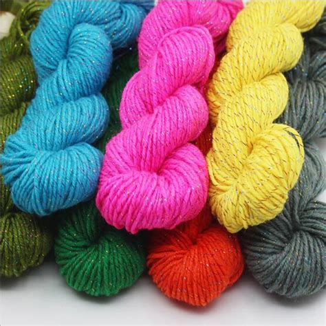 Useful Muiltcolor Creative Natural Soft Acrylic Yarn Thick Yarn for Knitting Baby Wools Crochet ...