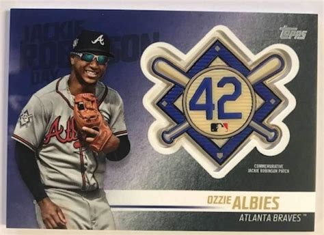 Amazon Topps Update Jackie Robinson Day Manufactured Patches