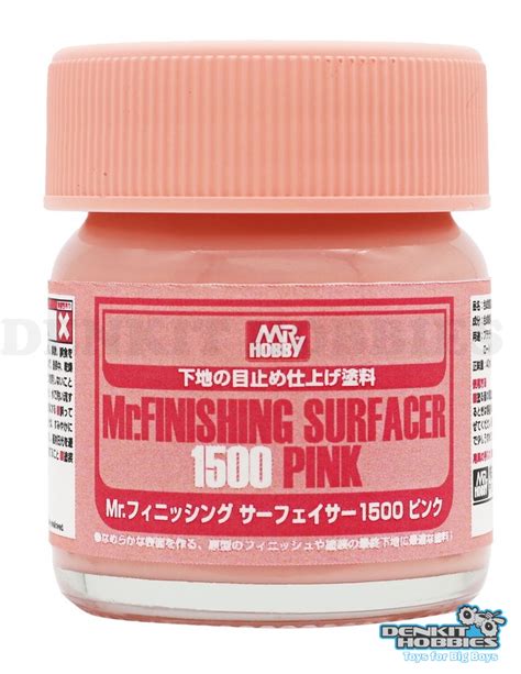 Mr Finishing Surfacer 1500 Pink Sf292 Mr Hobby Denkit Hobbies