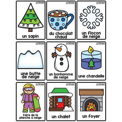 Tiquettes Mots L Hiver