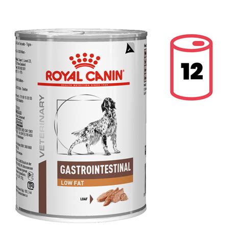 Latas Royal Canin Gastro Intestinal Low Fat comida húmeda