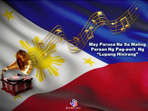 WARNING: Sing the Lupang Hinirang in the Right Tune Or Be Fined for P100K