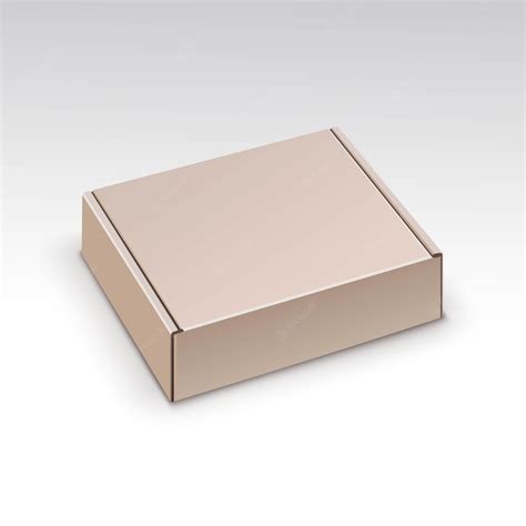 Premium Vector Blank Packaging Package Pack Box Isolated