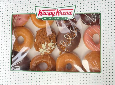 Krispy Kreme Favourites Sharer Dozen Doughnuts Made Fresh Daily In