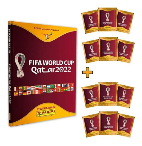 Lbum Pasta Dura Panini Mundial Qatar Sobres Env O Gratis