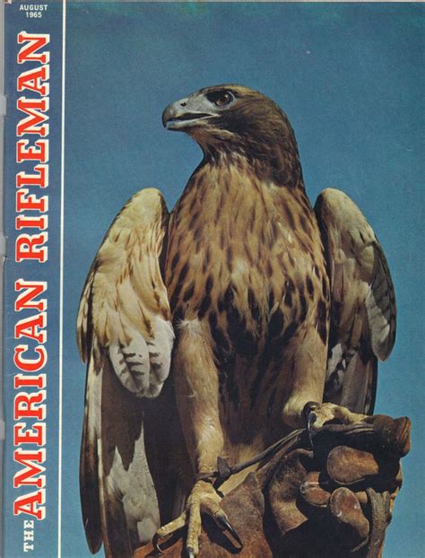 Vintage American Rifleman Magazine August