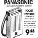 Vintage Panasonic Transistor Radio Model R 1029 AM Band Flickr