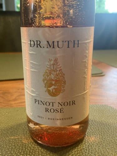 Rappenhof Dr Muth Pinot Noir Ros Vivino Deutschland